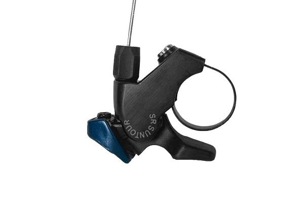 Вилка SUNTOUR SF20-XCM-PM-DS-RL для колёс 29", чёрная